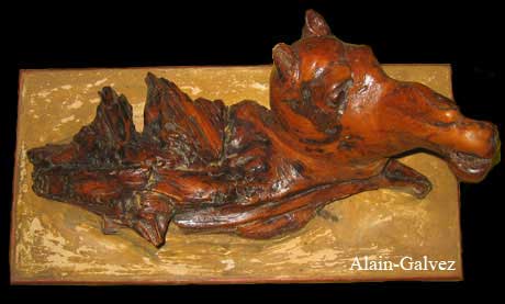 sculpture­chameau