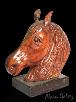 sculpture­cheval