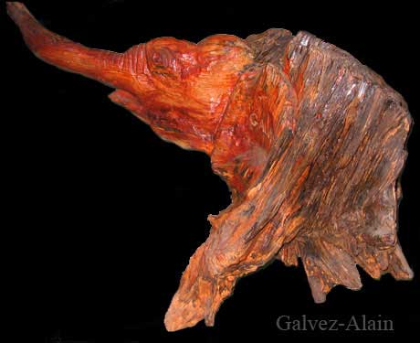 sculpture éléphant