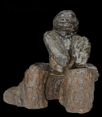 sculpture gorille