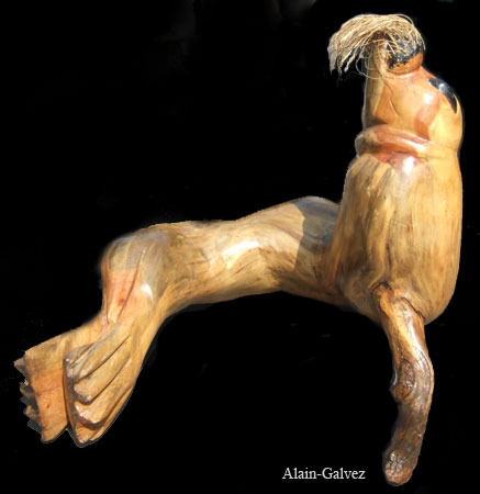 sculpture­ phoque