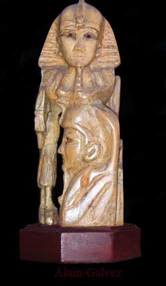 sculpture Pharaon